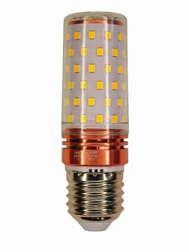 Żarówka LED E27 16WAT wąska świeczka mocna CIEPŁA