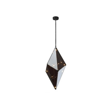 Lampa wisząca Konstelacja pionowa 7xG9 czarna LP-055/1P BK nowoczesny, indu