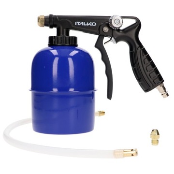 ПИСТОЛЕТ ДЛЯ ОБСЛУЖИВАНИЯ ШАССИ С РЕГУЛИРУЕМЫМ НИЖНИМ БАКОМ