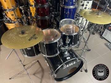 БАРАБАНЫ TAMA ROCKSTAR С МЕТЕОРНЫМИ ПЛАСТИНАМИ MEINL БЕСПЛАТНАЯ ДОСТАВКА!!!