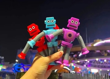 СЕНСОРНЫЕ РОБОТЫ ТЕРАПЕВТИЧЕСКИЕ ИГРУШКИ ДЛЯ ДЕТЕЙ С СДВГ И АУТИЗМОМ LED