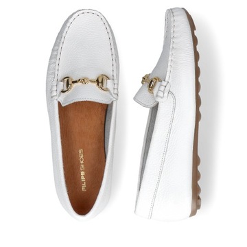 Белые мокасины Filipe 40