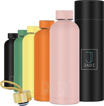 TERMOS BUTELKA TERMICZNA STAL NIERDZEWNA RÓŻ 500 ML JADI