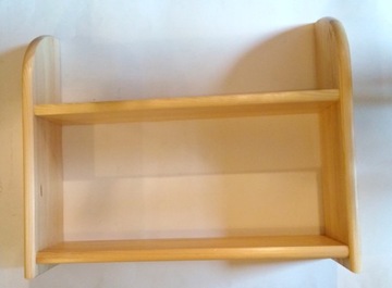 Двойная полка из сосны.