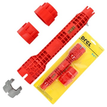 KLUCZ HYDRAULICZNY UNIWERSALNY 8w1 DO RUR MONTAŻOWY DO BATERII ZLEWÓW