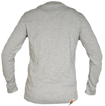 LEE koszulka meska light grey LONGSLEEVE _ L r L