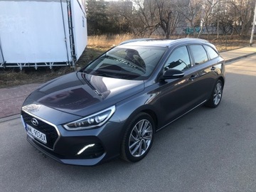 Hyundai i30 III Wagon 1.4 T-GDi 140KM 2018 HYUNDAI i30 1.4 T-GDI AUTOMAT LEDY ALU KAMERA NAVI GRZANE FOTELE KIEROWNICA