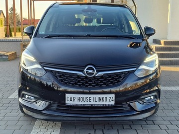Opel Zafira C 2017 CZARNY OPEL ZAFIRA ELITE 2X PANORAMA FULL-LED NAVI 7-OSÓB