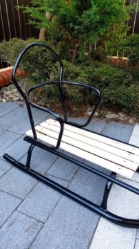 THICK SPORTLINE FAST PLUS САНКИ СО СПИНКОЙ ДО 150 кг