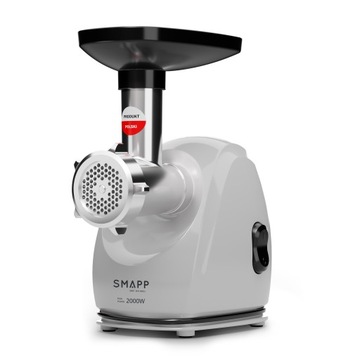 Maszynka do mielenia mięsa SMAPP 489.8 srebrny/szary 2000 W + GRATIS