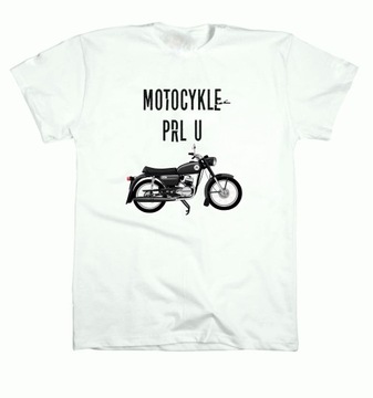 T-shirt koszulka WSK seria MOTOCYKLE PRLu