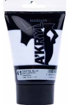 RENESANS A'KRYL Farba akrylowa 100 ml 41-Błękit Pastelowy