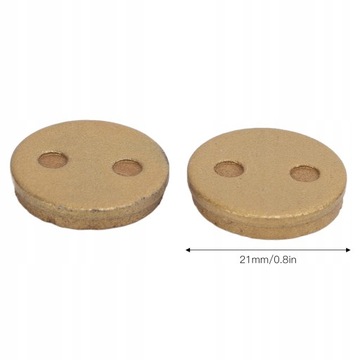 ОРИГИНАЛЬНЫЕ ТОРМОЗНЫЕ КОЛОДКИ XIAOMI M365/1S 1 ПАРА