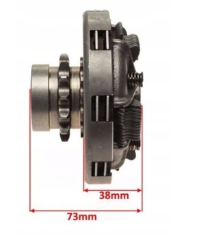 SPRZĘGŁO HONDA GX270 ODŚRODKOWE KOMPLETNE NOWE