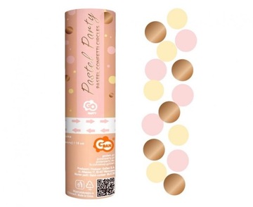 Tuba Konfetti rose gold Baby Shower Girl Gender