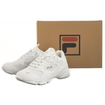 Buty Sneakersy Damskie Fila Collene wmn White FFW0045.10004 Białe