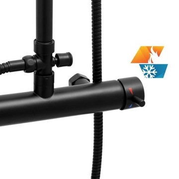 ДУШЕВОЙ НАБОР LOFT RAIN SHOWER ЧЕРНЫЙ