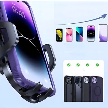 UCHWYT DO SAMOCHODU NA TELEFON SZYBĘ DESKĘ KOKPIT SAMOCHODOWY MOCNY HOLDER