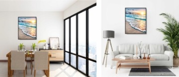 Картина-постер «ПЛЯЖ СОЛНЦЕ» 40х50 см №126