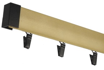KARNISZ SZYNA aparamentowy SUFIT POJEDYNCZA 140cm