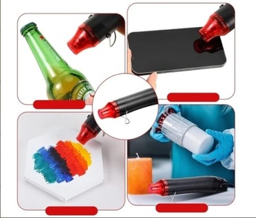 УДОБНАЯ МИНИ-ТЕПЛОВАЯ ПИСТОЛЕТА 300 ВТ ГОРЯЧИЙ ВОЗДУХ