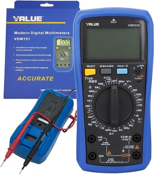 MIERNIK MULTIMETR UNIWERSALNY VALUE VDM-151B