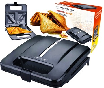 ТОСТЕР ДЛЯ СЭНДВИЧ-ТОСТОВ 1000ВТ