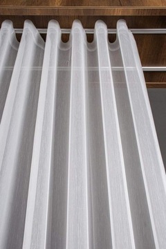 FIRANA BEZ PRASOWANIA MARKIZETA BAMBUS WYS 300CM NA METRY NOWOŚĆ BIAŁA