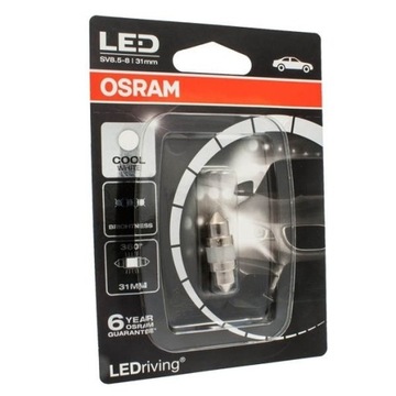 Żarówka LED OSRAM LEDriving C5W C10W 31mm 12V 1W