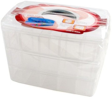 ORGANIZER 30 PRZEGRÓDEK 25X16.5X18.5CM