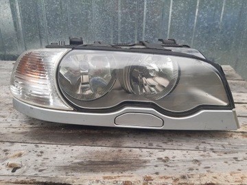 LAMPA PRAWY PRZÓD PRZEDNIA BMW E46 COUPE PRZEDLIFT + SPRYSKIWACZ POMPKA