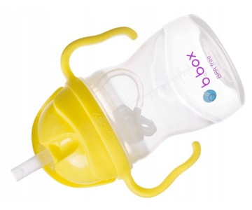 Bidon ze słomką B.Box 24 Lemon