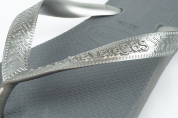 Klapki damskie japonki Havaianas [STEEL GREY]