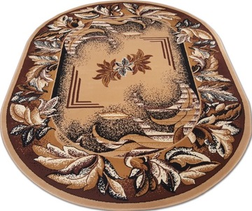 Tkany Owalny Dywan Alfa Shiraz BCF Owal 200x300 [10 WZORÓW!] HQ Belgia