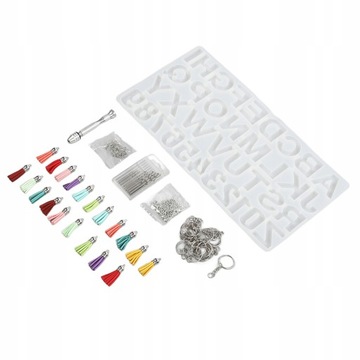 Набор силиконовых форм с гладкой поверхностью, большие подвески с кисточками своими руками