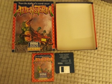 ALIEN STORM BOX AMIGA