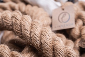 LINA jutowa DO WSPINANIA wspinaczki treningowa 40mm 5 metry