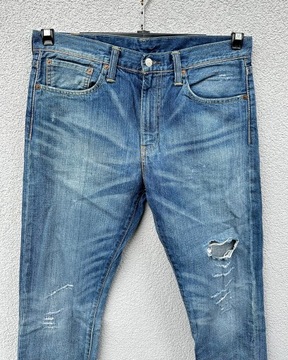 Levis 508 niebieskie spodnie jeansowe W32 L32 levi’s strauss