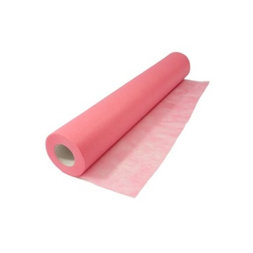PODKŁAD MEDYCZNY KOSMETYCZNY WŁÓKNINOWY NA FOTEL RÓŻOWY 60cm x 50m