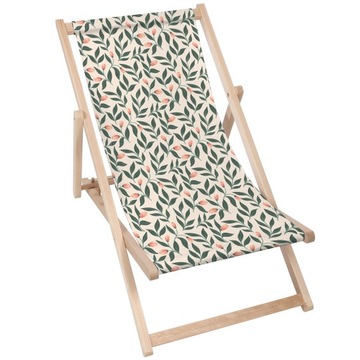 Leżak na Taras Plażę Balkon Ogrodowy Składany Polski Producent Leżaków Wzór