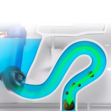 Пистолет для прочистки ТРУБ MOLE WC PLUSTER