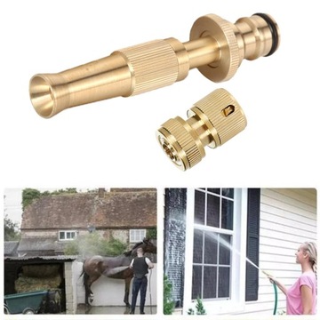 2x соединительная головка для распылительного шланга для ирригационного шланга под давлением