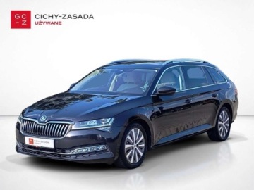 Skoda Superb III Kombi Facelifting 1.5 TSI 150KM 2020 Skoda Superb SalonPL serwis ASO 1.5TSI 150KM bezwypadkowy MatrixLED DCC Ca