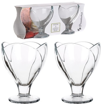 PASABAHCE PUCHARKI DO LODÓW DESERÓW TULIPAN 300 ml
