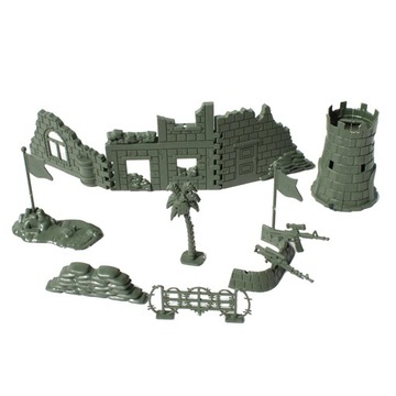 Модель сцены солдатского лагеря Playset