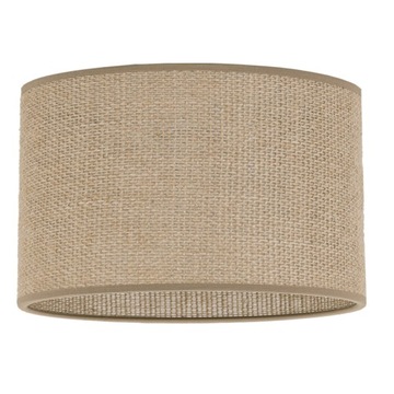 ABAŻUR duży walec do lampy 6W juta 50/30 E27 abażurek z naturalnej juty