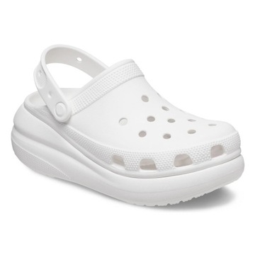 CROCS DAMSKIE CHODAKI NA PLATFORMIE PIANKOWE KLAPKI LEKKIE BUTY r. 39/40