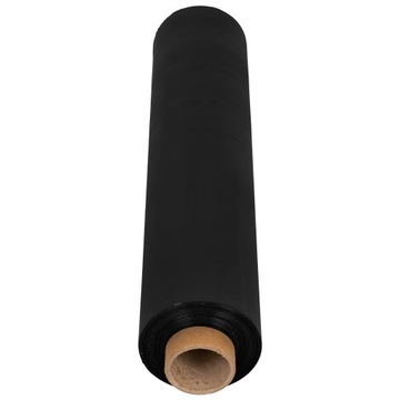 6x 1,5kg folia stretch czarna do owijania paczek palet do pakowania