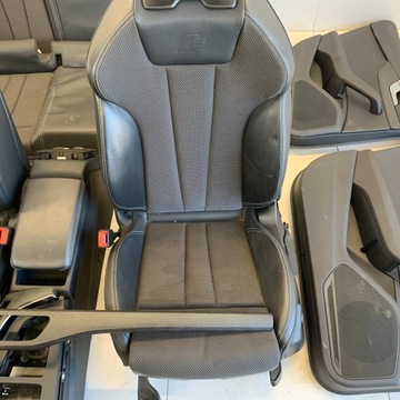 Комплект сидений, сидений, обивки, боковин, деко кожа, AUDI A5 8W SPORTBACK 19р