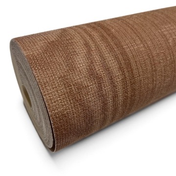 ВИНИЛОВЫЕ ОБОИ ДЕРЕВЯННАЯ ДОСКА КОРИЧНЕВЫЕ МУАРЫ NATURA TEXTURE 121008